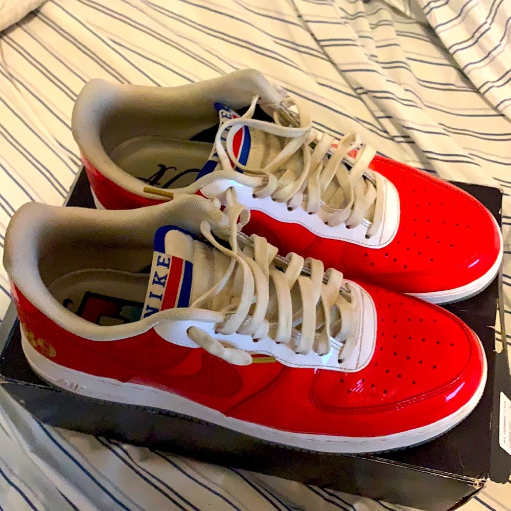 Nike Air Force 1 Detroit Pistons Finals Size 12